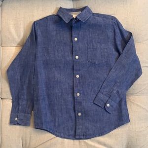 Janie and Jack Linen Shirt size 5